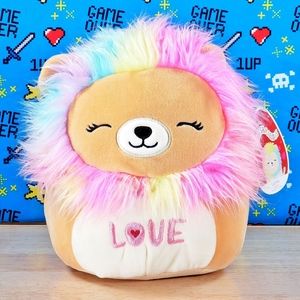 Squishmallow Lianne the Lion 12" UltraSoft Stuffed Valentine's Day Plush Toy NWT